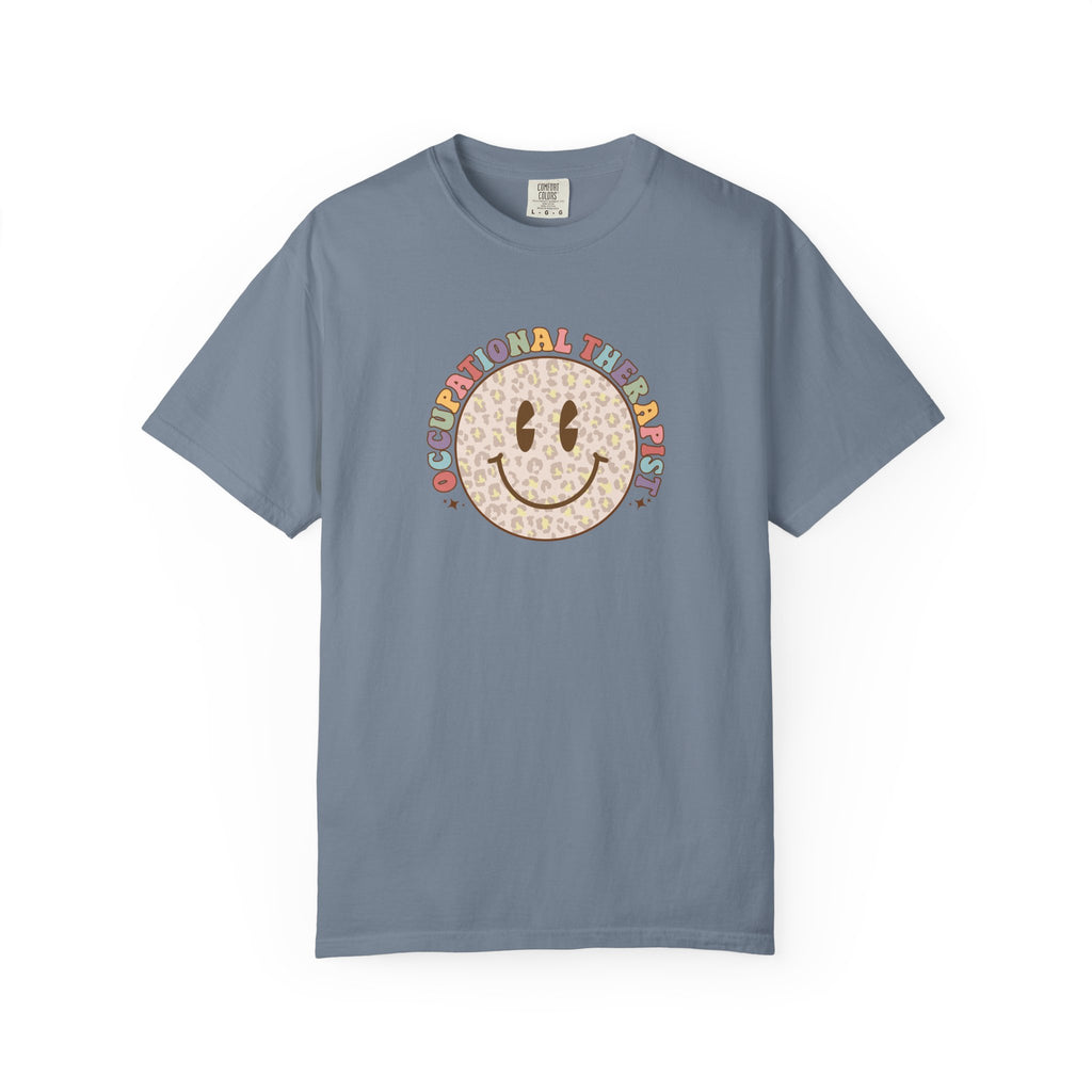 Smiley Occupational Therapist Graphic T-Shirt