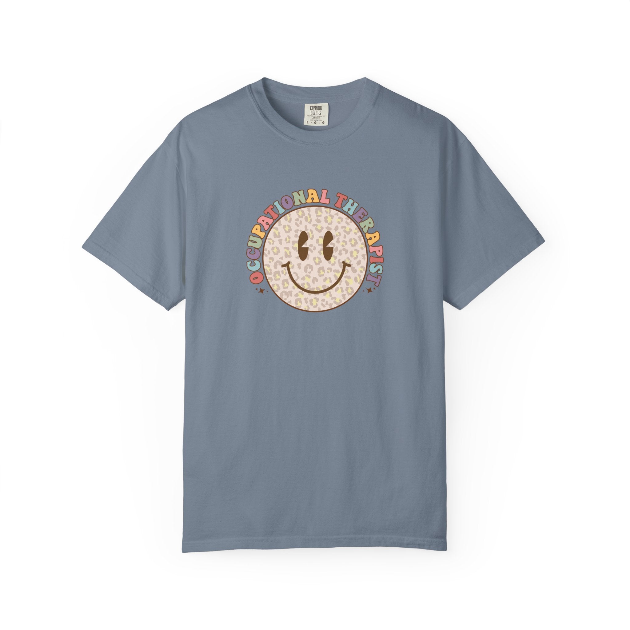 Smiley Occupational Therapist Graphic T-Shirt