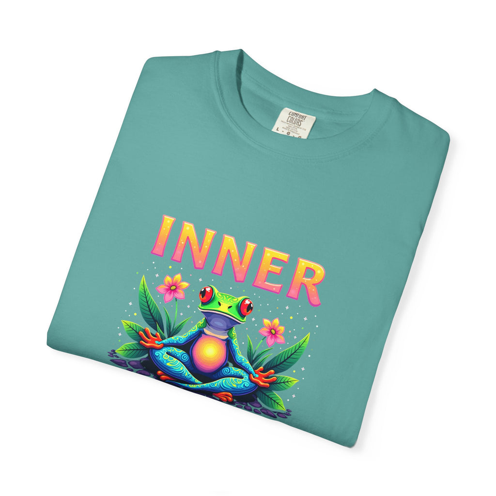 Inner Harmony Frog T-Shirt – Meditation Yoga Graphic Tee