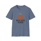 Best Dog Ever T-Shirt — Paw Print with Crown Dog Lover Tee