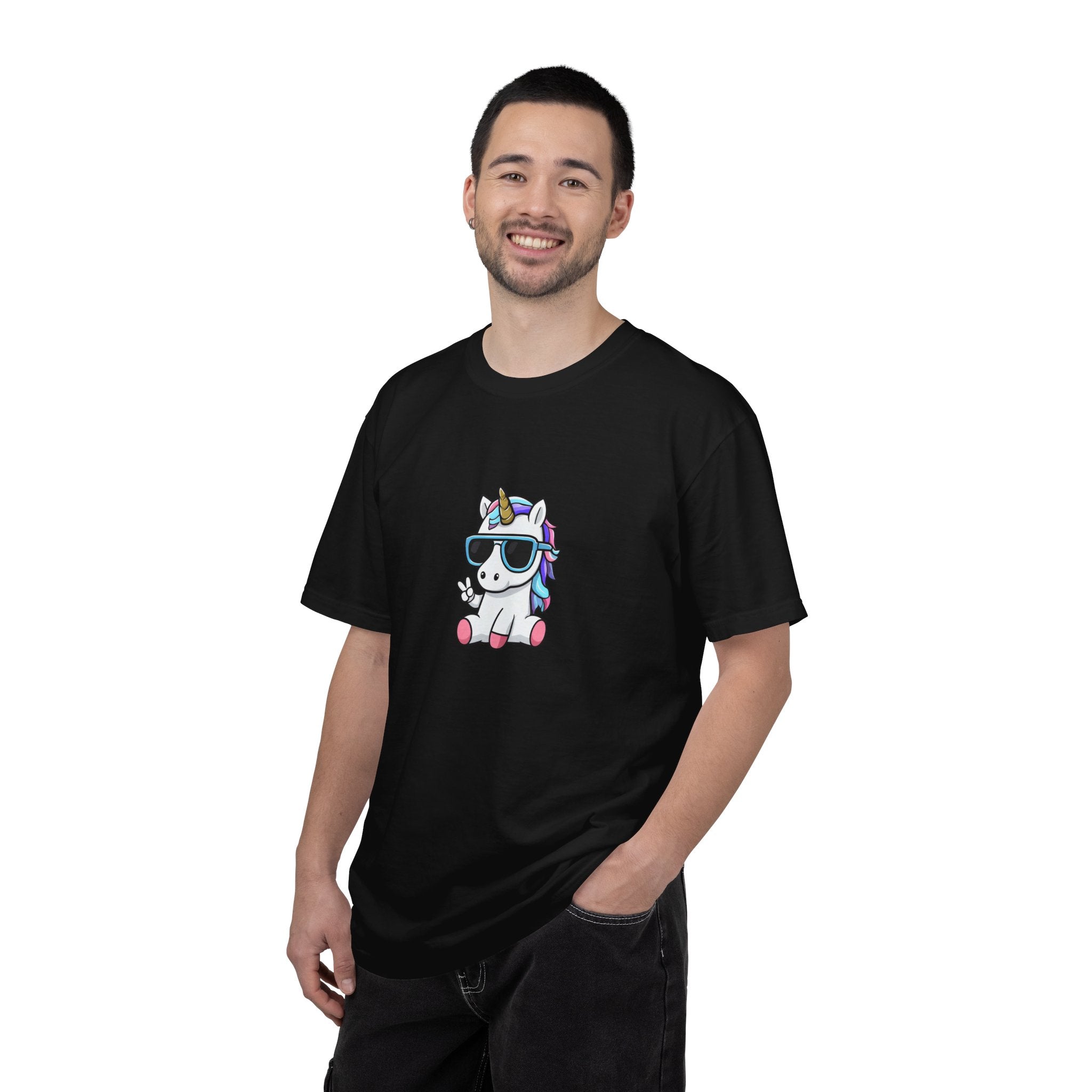 Unicorn Chill T-Shirt — Cute Sunglasses Unicorn Graphic Tee