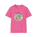 Dog House Watercolor T-Shirt — "My House is a Zoo" Cute Pet Lover Tee