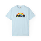 PARA Rainbow Graphic T-Shirt – Colorful Pride-Inspired Lettering