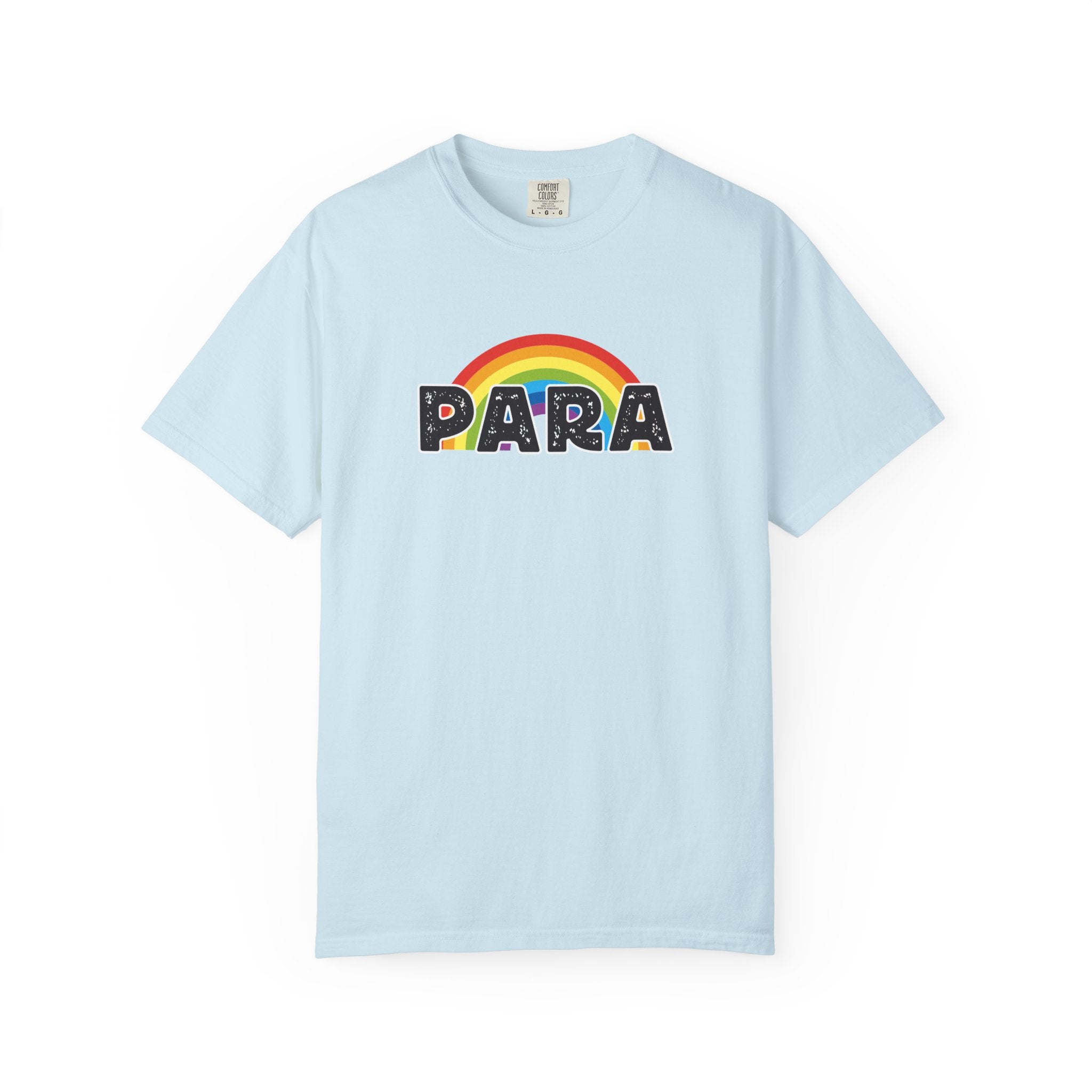 PARA Rainbow Graphic T-Shirt – Colorful Pride-Inspired Lettering