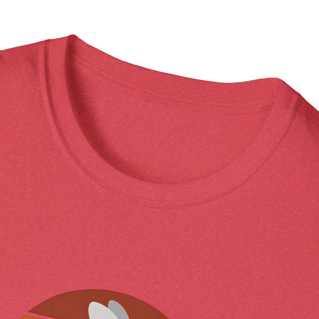 Retro Sunset Bunny T-Shirt — Cute Rabbit Vintage Stripe Tee