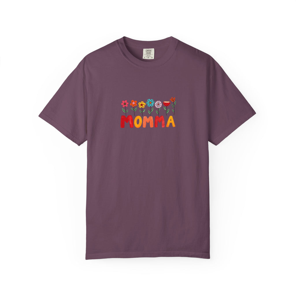 Momma Floral T-Shirt — Cute Colorful 'MOMMA' Mother's Day Tee