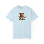 Highland Calf with Easter Eggs T-Shirt