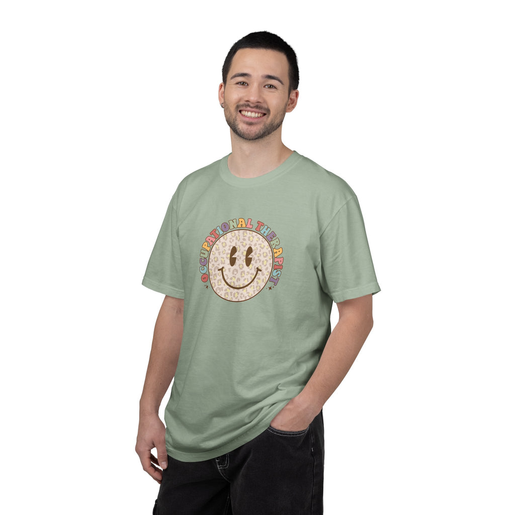 Smiley Occupational Therapist Graphic T-Shirt