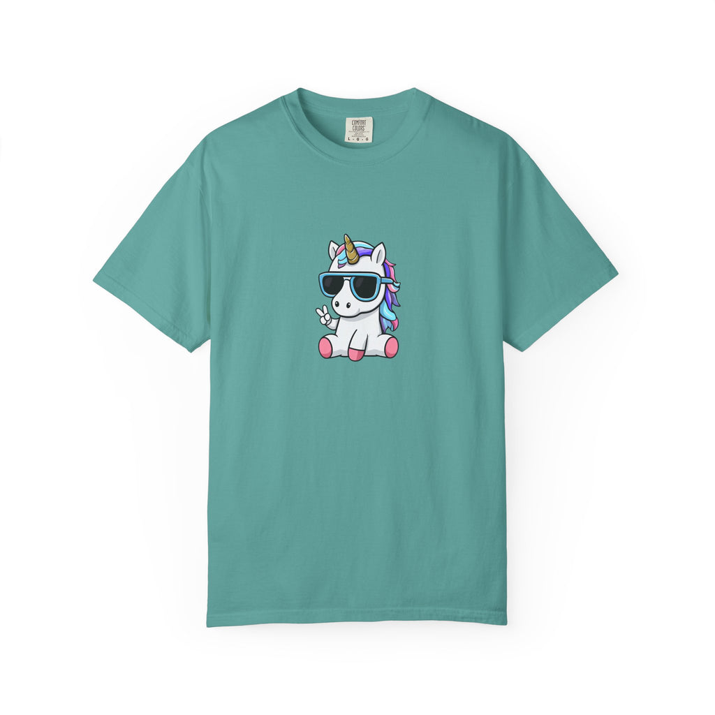 Unicorn Chill T-Shirt — Cute Sunglasses Unicorn Graphic Tee