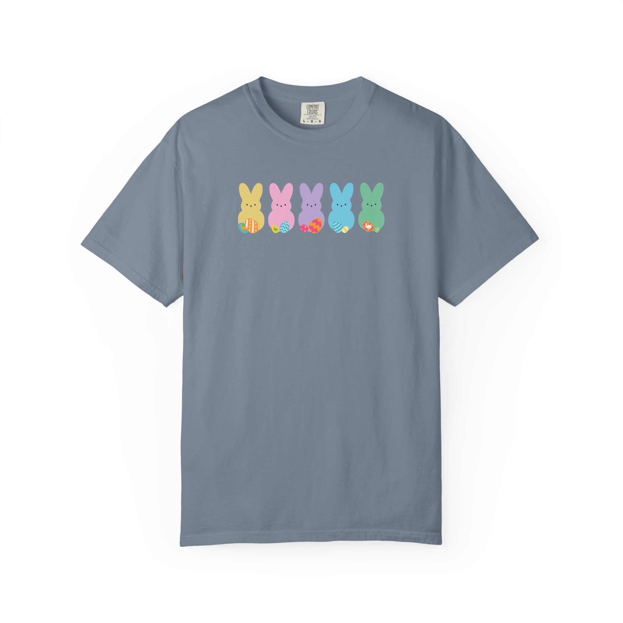 Easter Pastel Bunny Row T-Shirt
