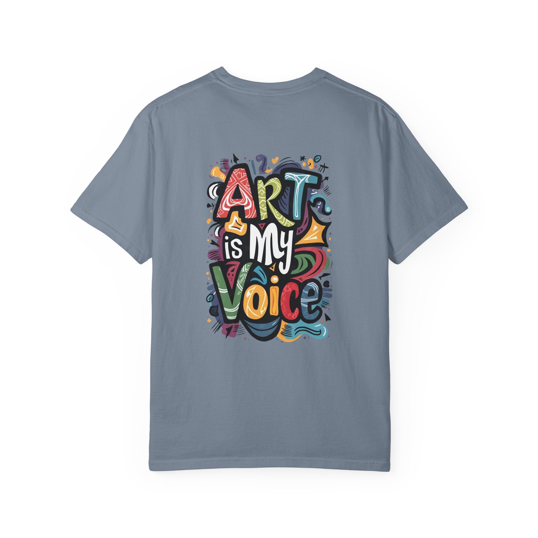 Art Teacher T‑Shirt — "Art is My Voice" Colorful Teacher Shirt
