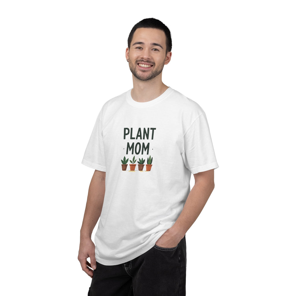 Plant Mom T-Shirt — Cute Potted Plants Graphic Tee for Plant Lovers