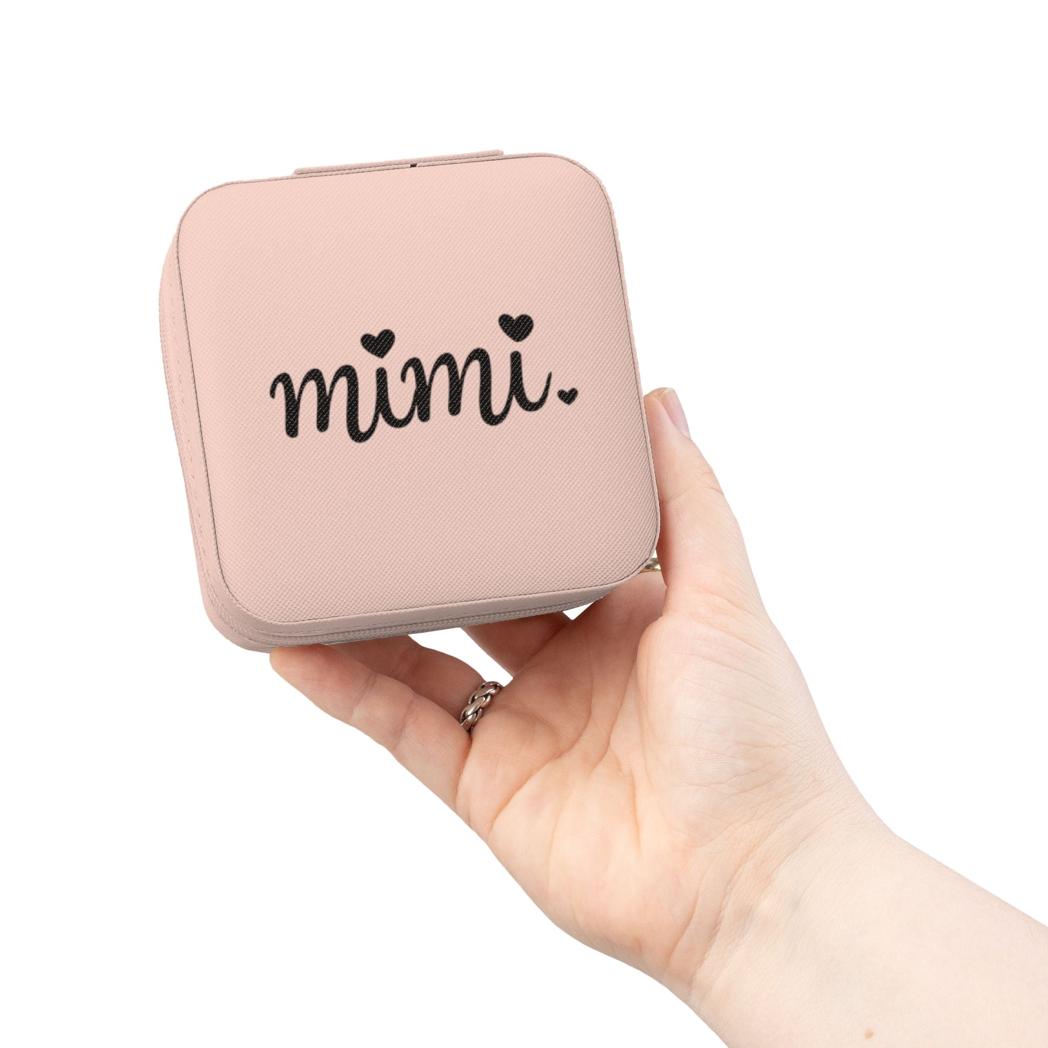 Mini Jewelry Travel Case – Personalized 'mimi' Compact Travel Jewelry Organizer