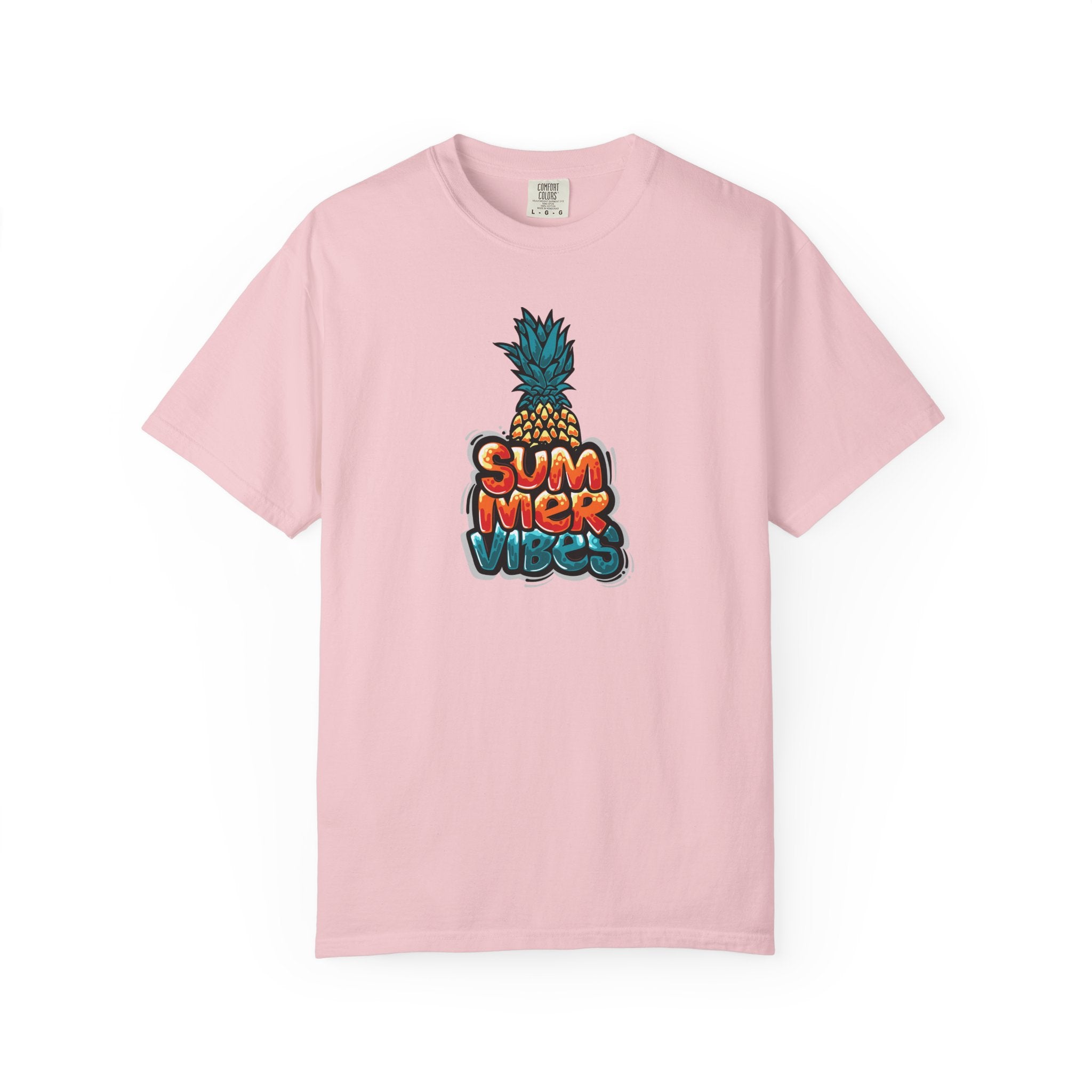 "Summer Vibes" Pineapple Graphic Tee