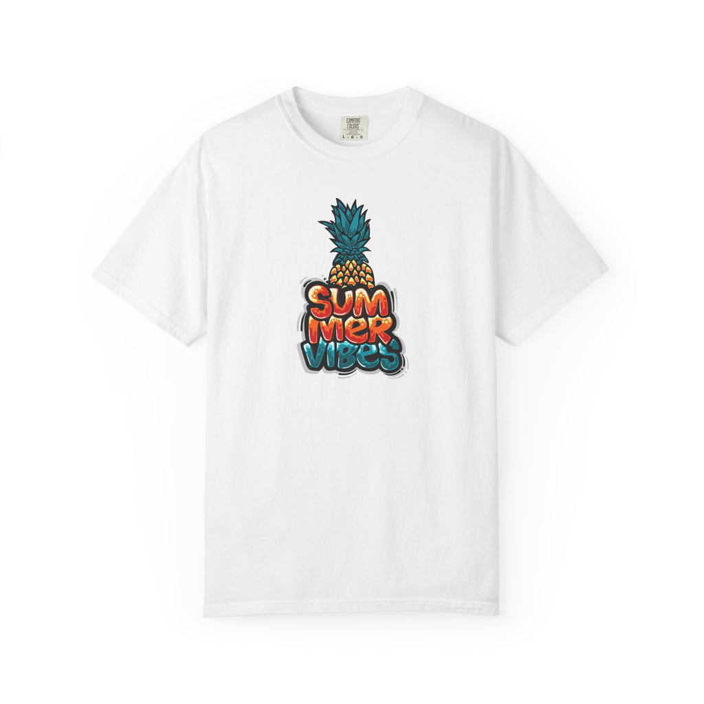 "Summer Vibes" Pineapple Graphic Tee