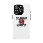 Oklahoma Sooners Tough Magnetic Phone Case — Durable Magnetic Snap-On College iPhone Cover