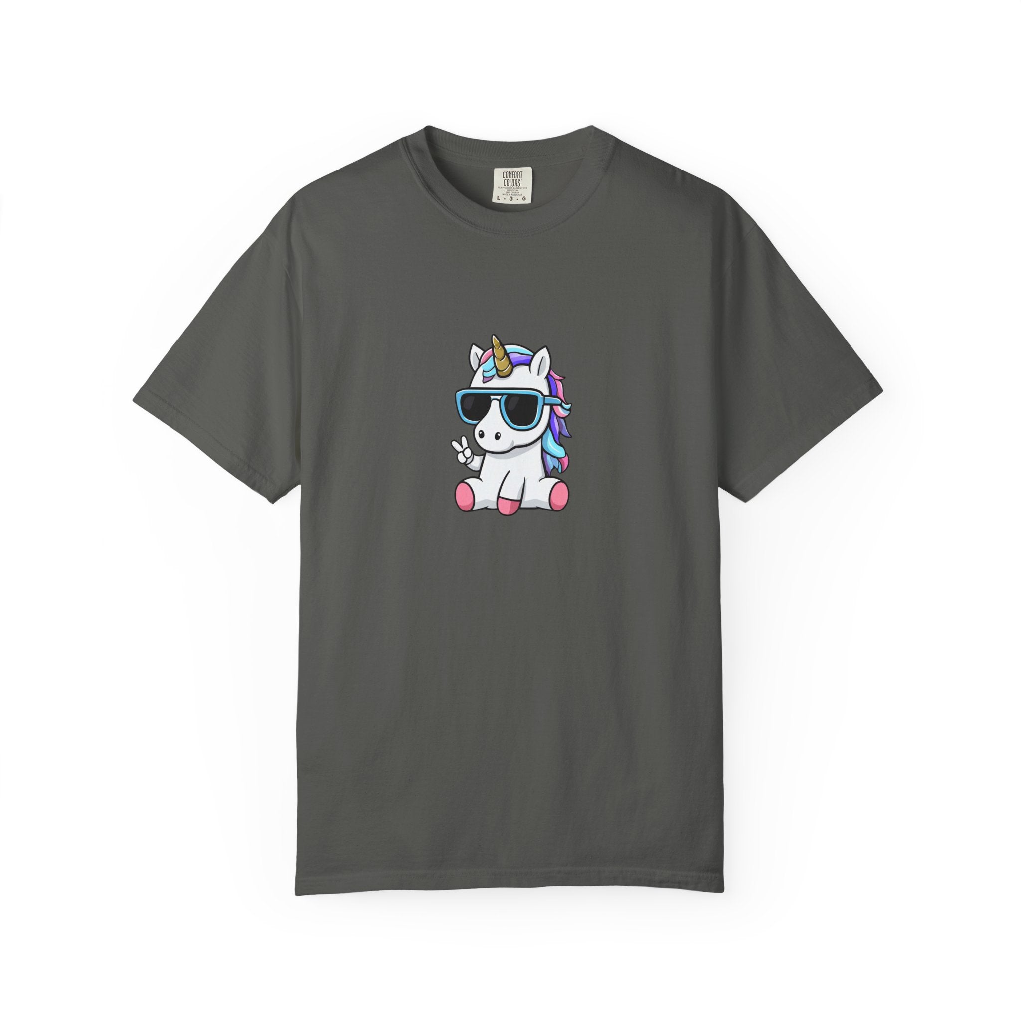Unicorn Chill T-Shirt — Cute Sunglasses Unicorn Graphic Tee