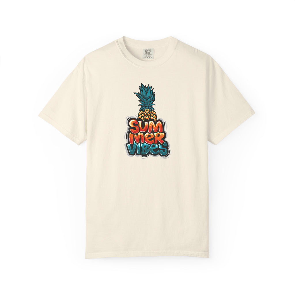 "Summer Vibes" Pineapple Graphic Tee