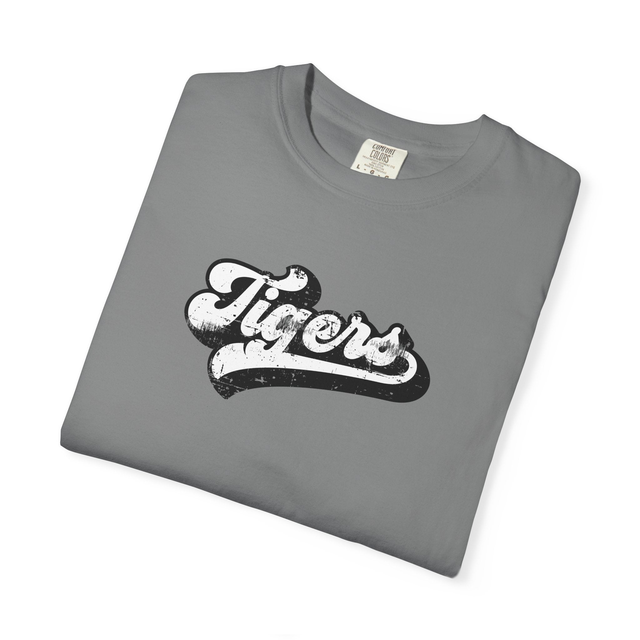 Tigers Vintage Script T-Shirt