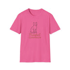 Cat T-Shirt — 'Purrfect Companion' Minimalist Cat Lover Tee