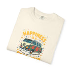 Road Trip T-Shirt — "Happiness Is A Road Trip" Vintage Camper Tee