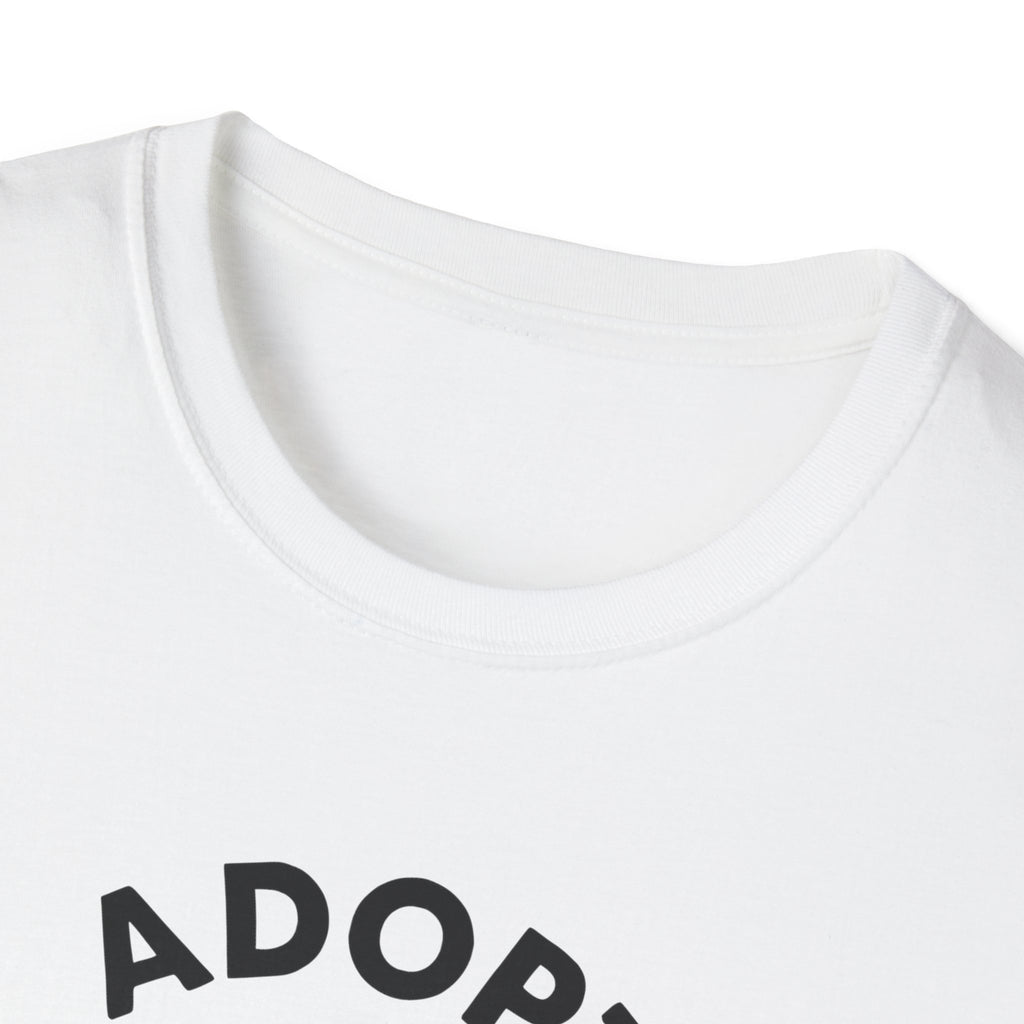 Adopt Don’t Shop T-Shirt — Cute Rescue Pet Love Tee (Cat, Dog & Bunny)