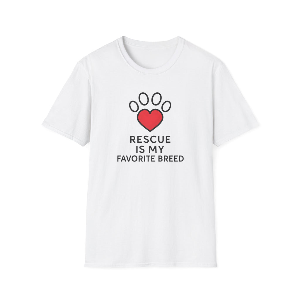 Rescue Is My Favorite Breed T-Shirt