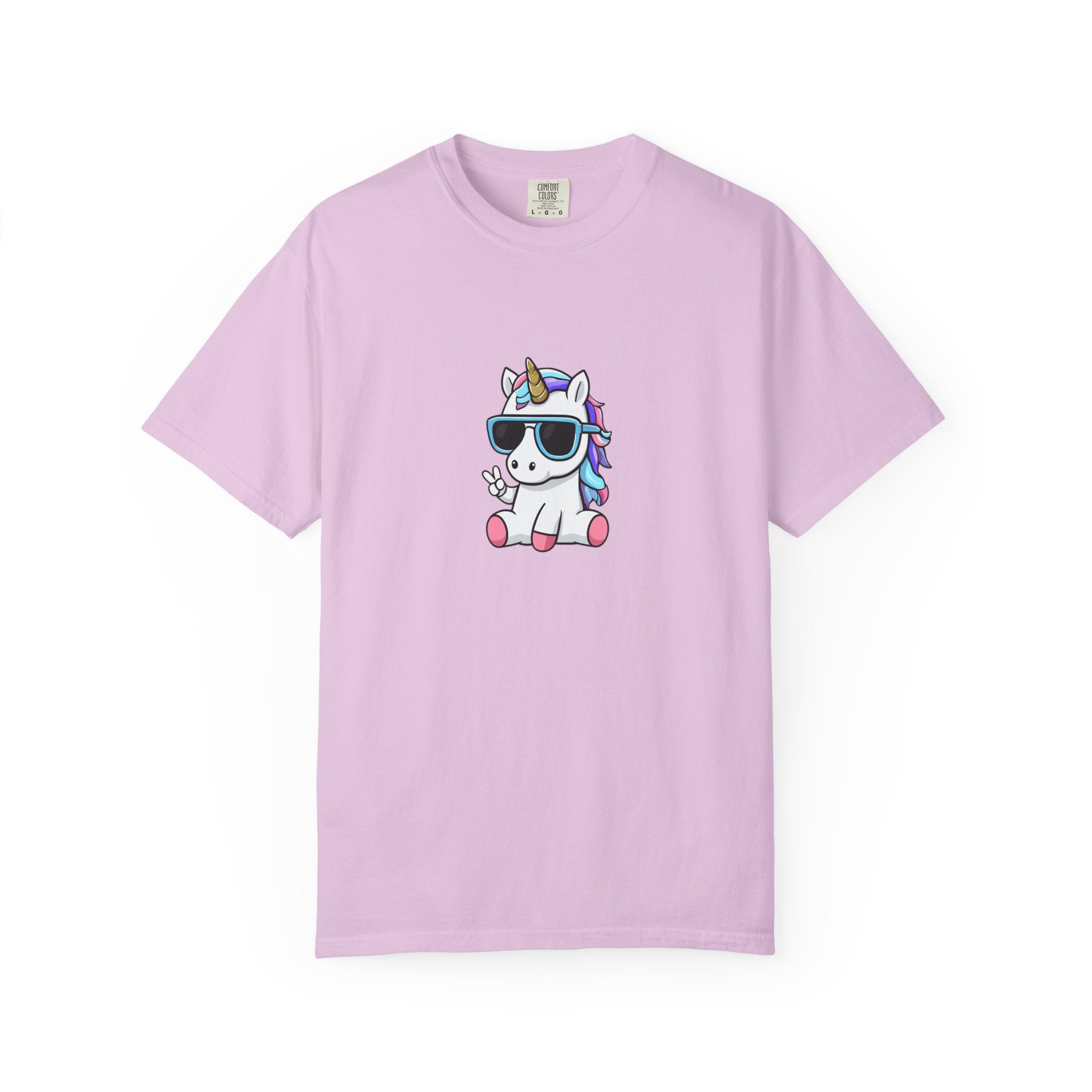 Unicorn Chill T-Shirt — Cute Sunglasses Unicorn Graphic Tee
