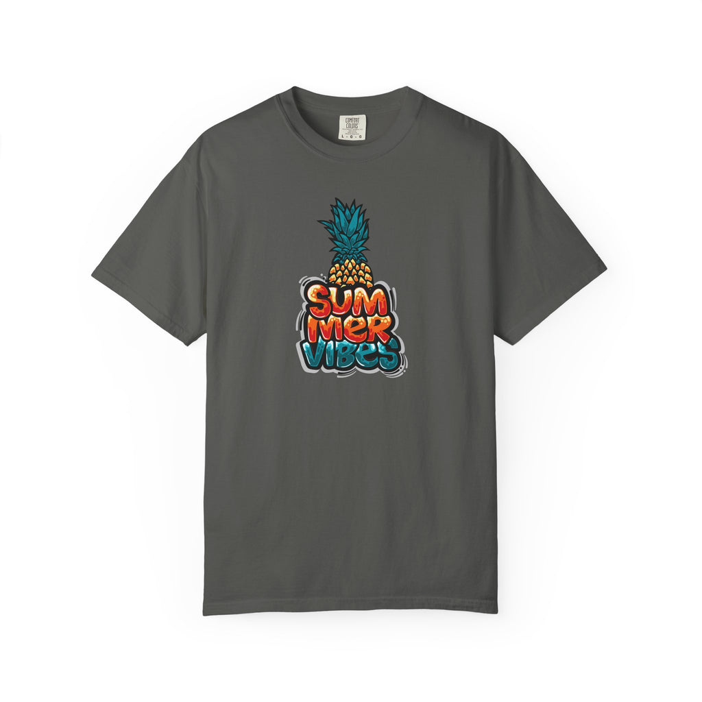 "Summer Vibes" Pineapple Graphic Tee