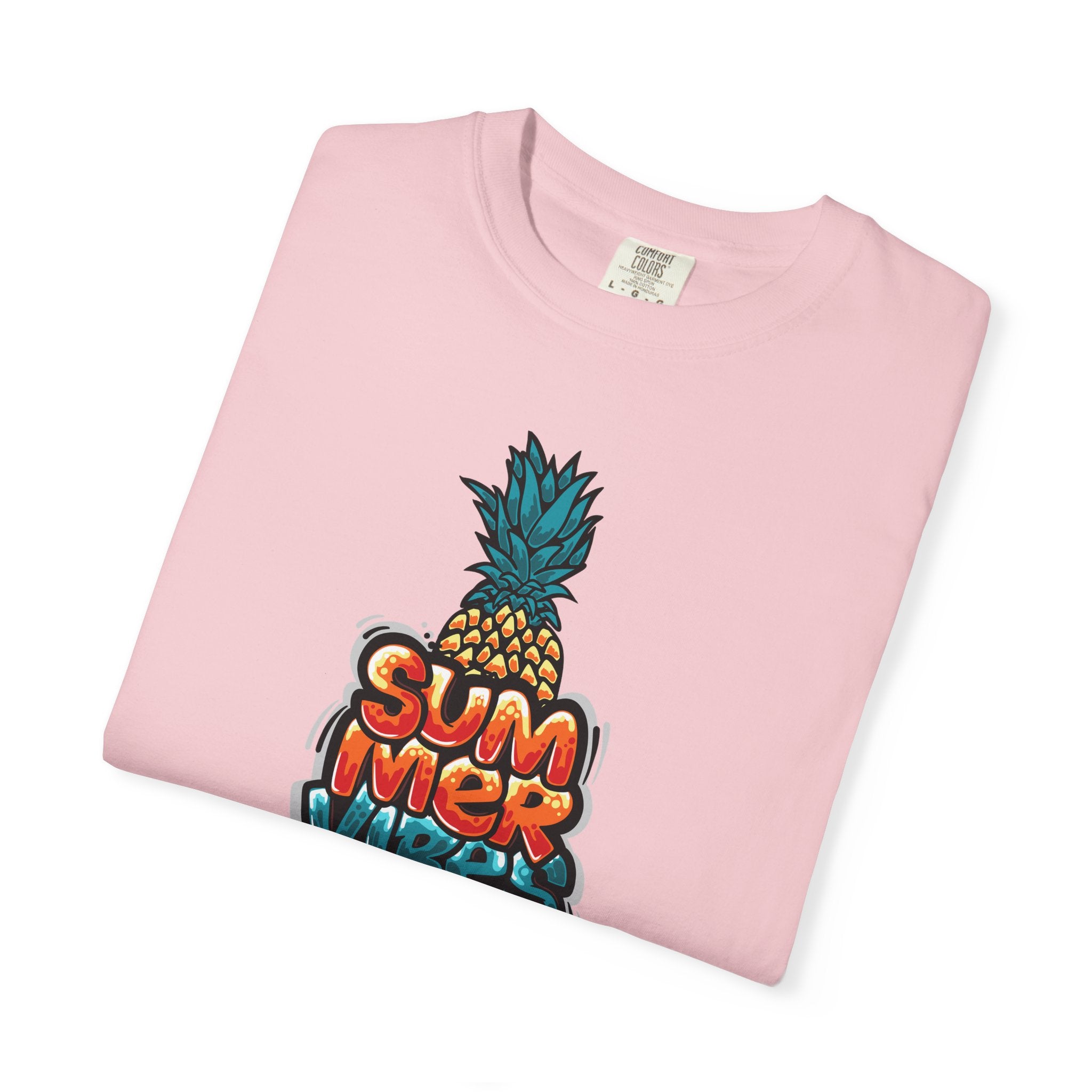 "Summer Vibes" Pineapple Graphic Tee