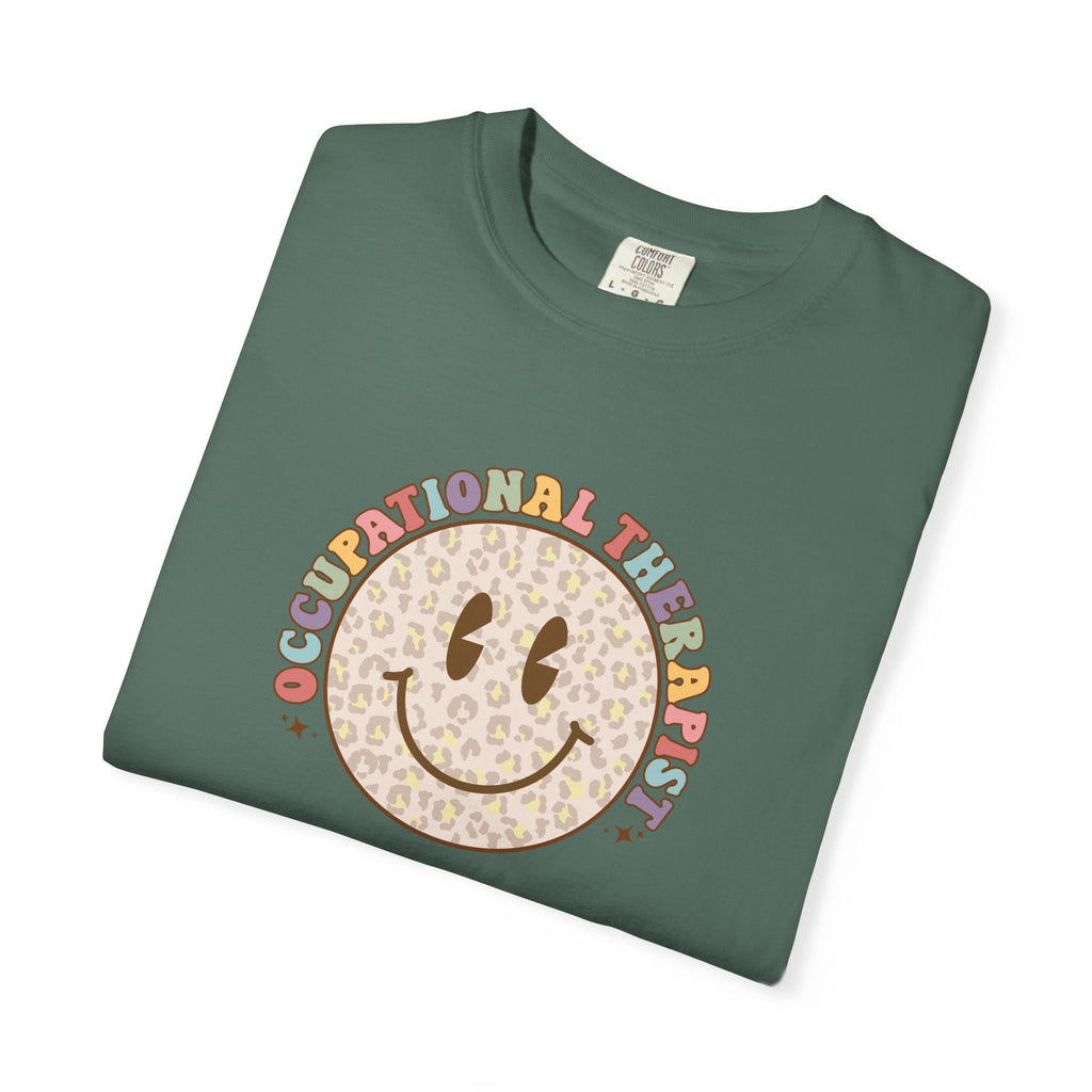 Smiley Occupational Therapist Graphic T-Shirt