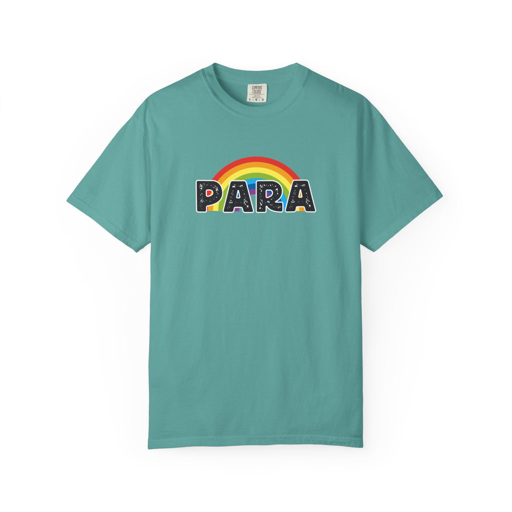 PARA Rainbow Graphic T-Shirt – Colorful Pride-Inspired Lettering