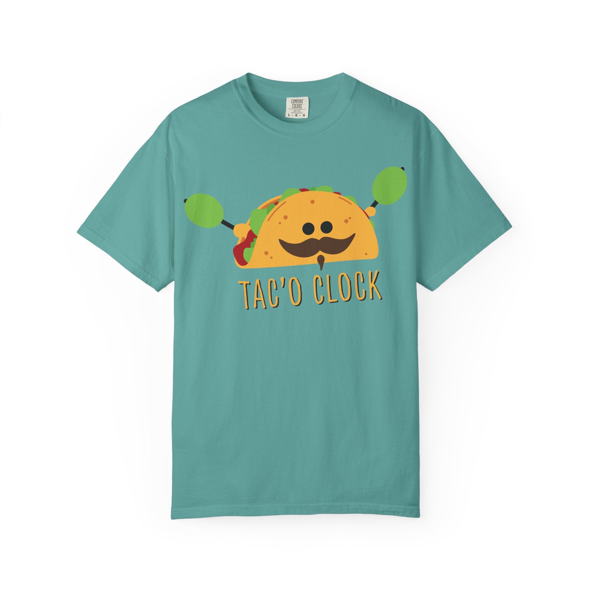 Taco O'Clock T-Shirt — Cute Taco Graphic Tee for Taco Lovers