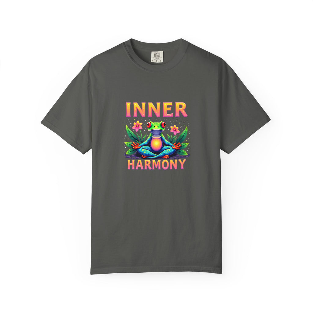 Inner Harmony Frog T-Shirt – Meditation Yoga Graphic Tee