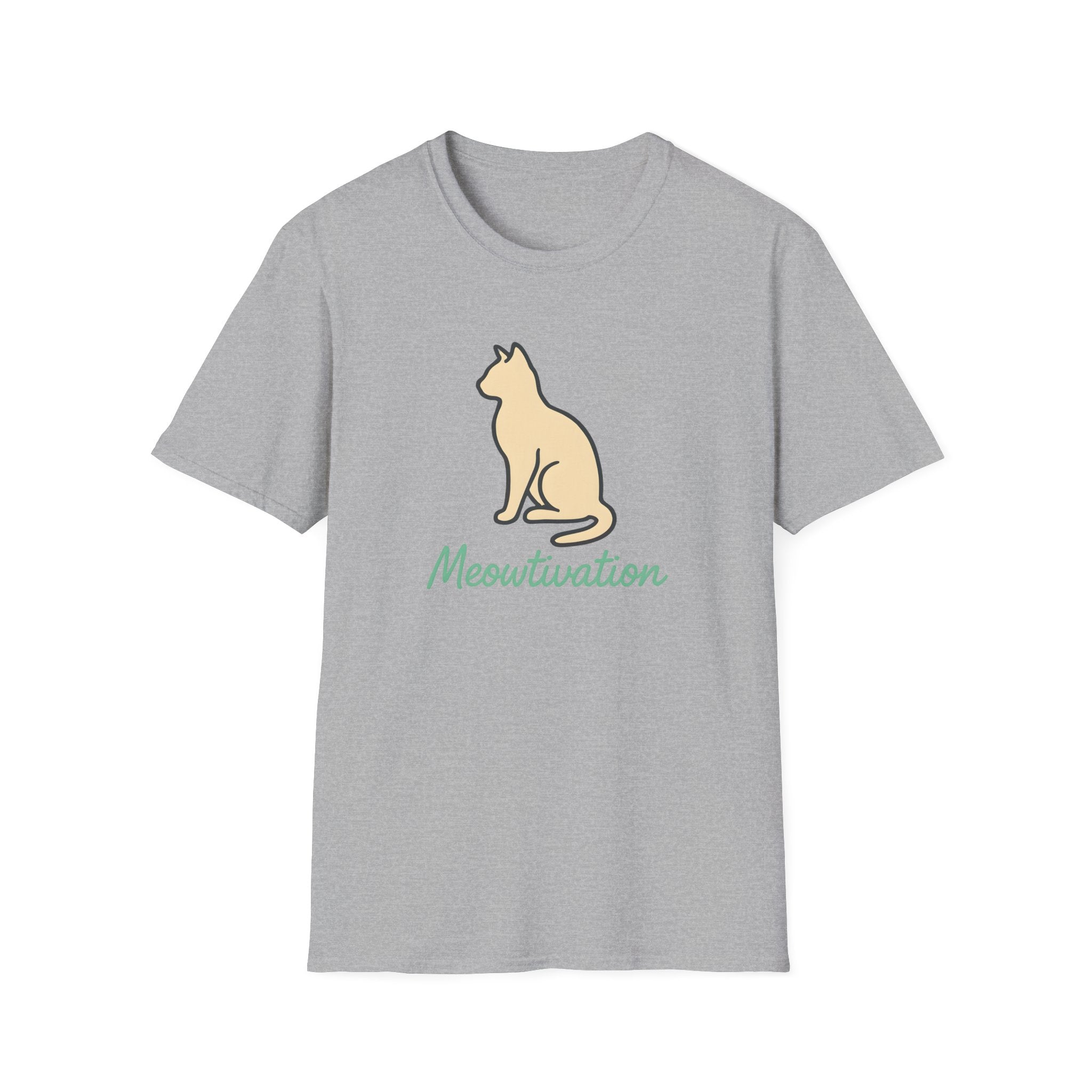 Meowtivation Cat T-Shirt — Cute Motivational Cat Graphic Tee