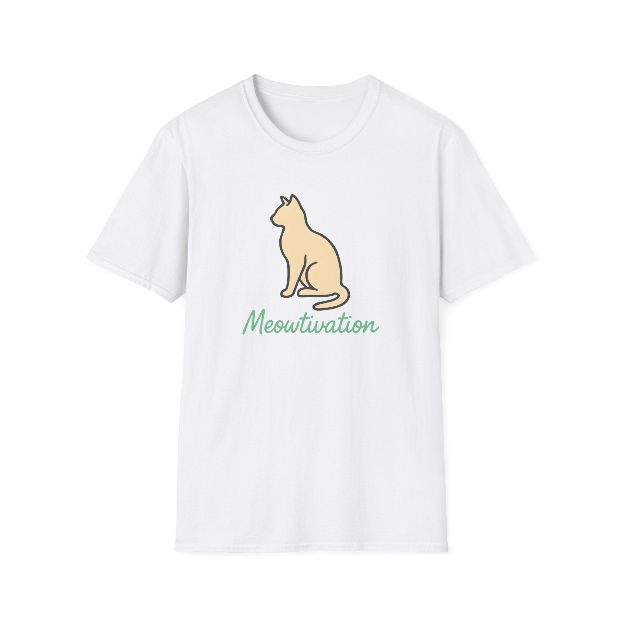Meowtivation Cat T-Shirt — Cute Motivational Cat Graphic Tee