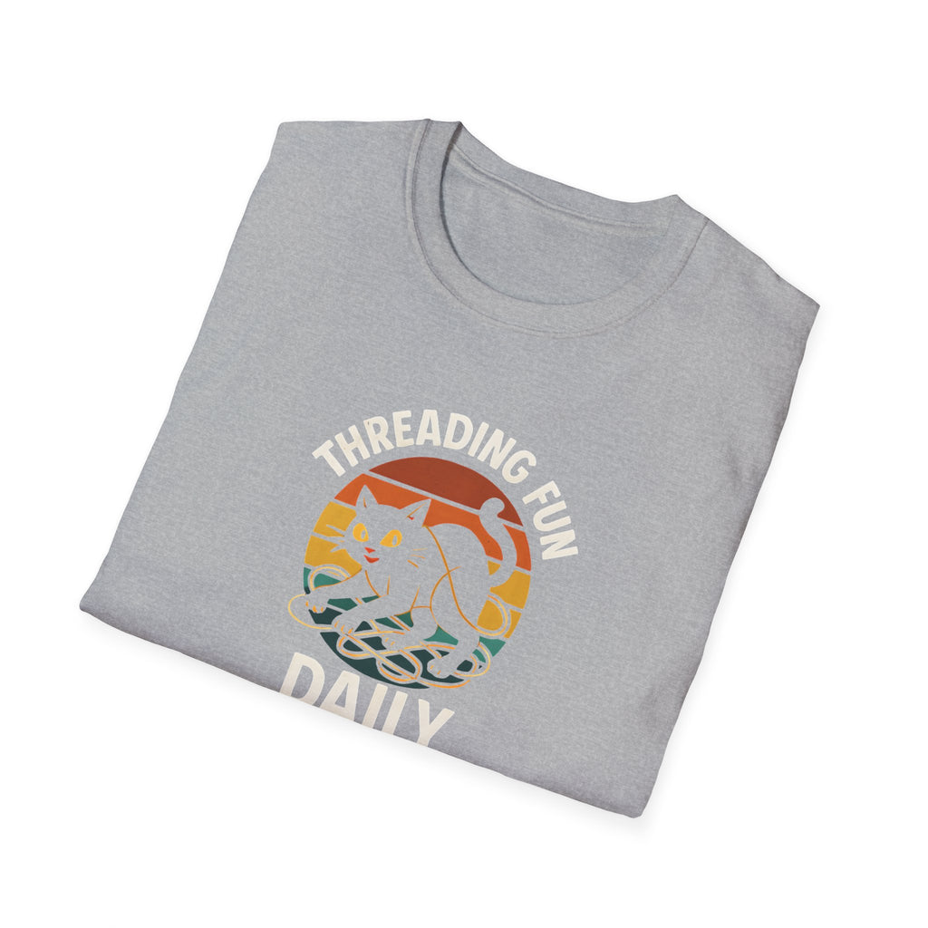 Surf Daily Graphic T-Shirt — Retro Sunset Wave Tee