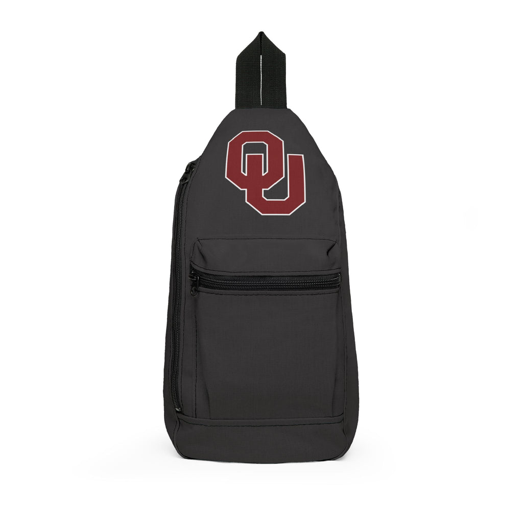 OU Crimson Logo Sling Bag — University of Oklahoma Crossbody Daypack