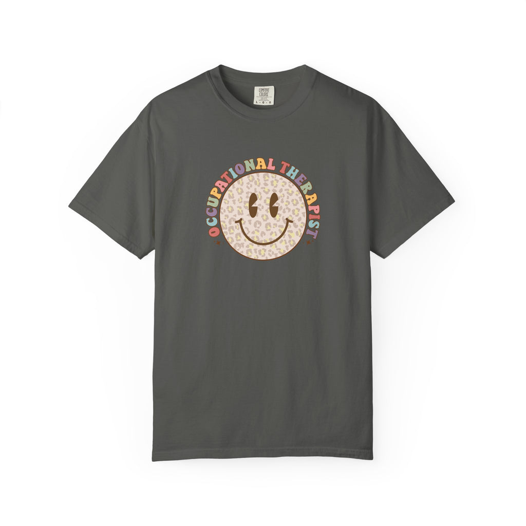 Smiley Occupational Therapist Graphic T-Shirt