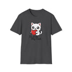 I Love My Cat Cute Cartoon Tee - Cat Lover Heart T-Shirt