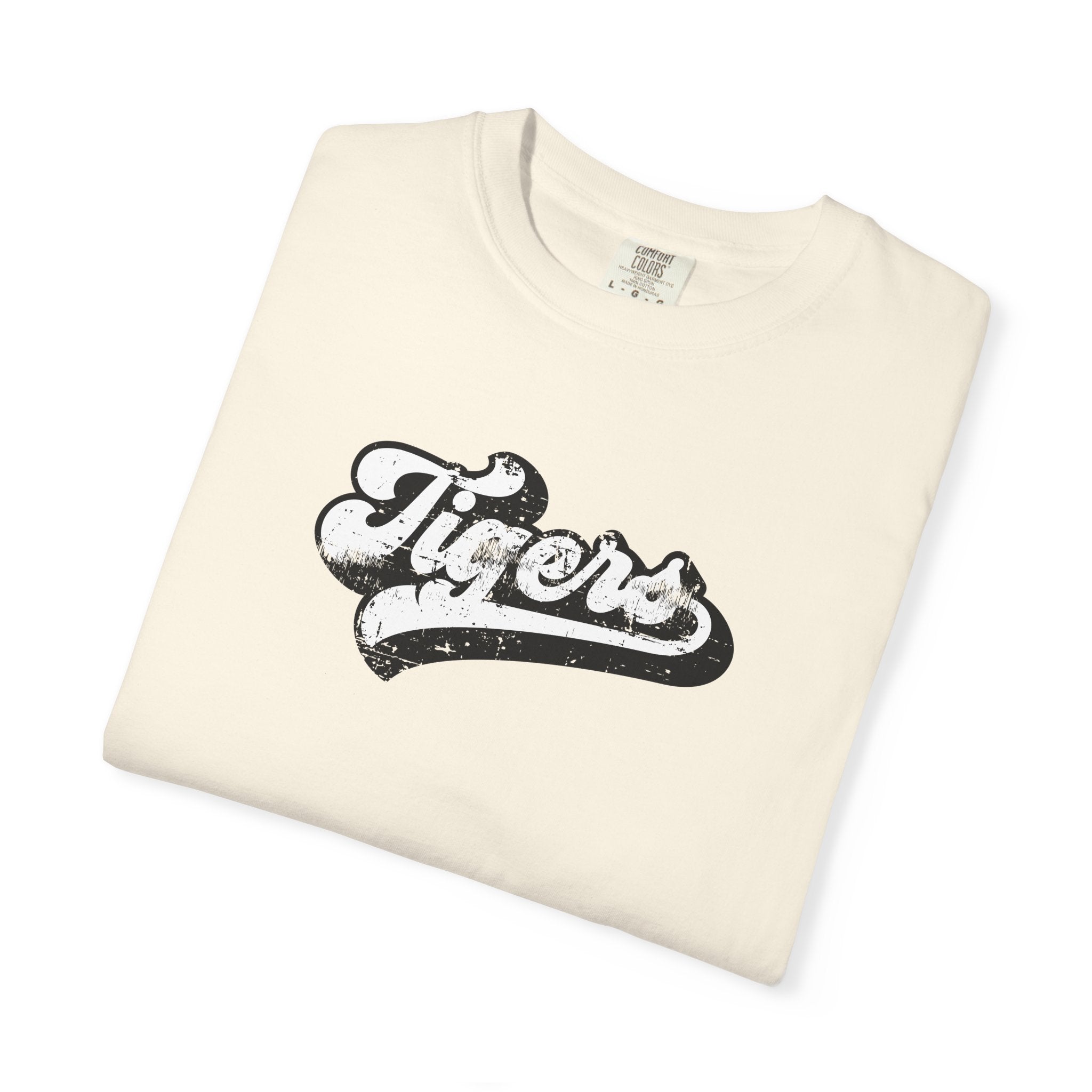 Tigers Vintage Script T-Shirt