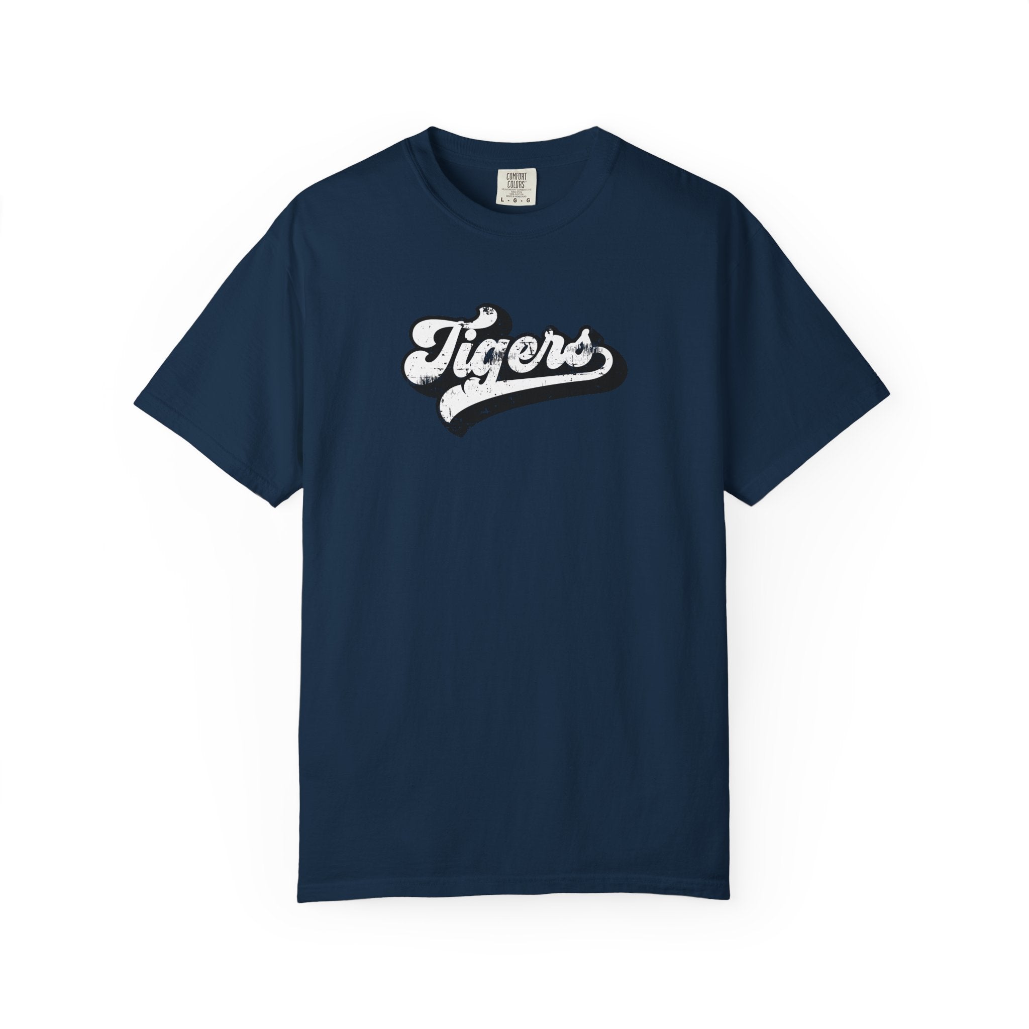 Tigers Vintage Script T-Shirt