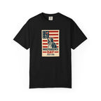 Independence Day T-Shirt – Statue of Liberty American Flag July 4th Graphic Tee