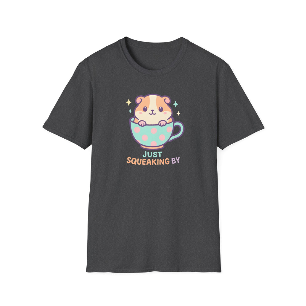 Cute Hamster Tee — "Just Squeaking By" Graphic T-Shirt