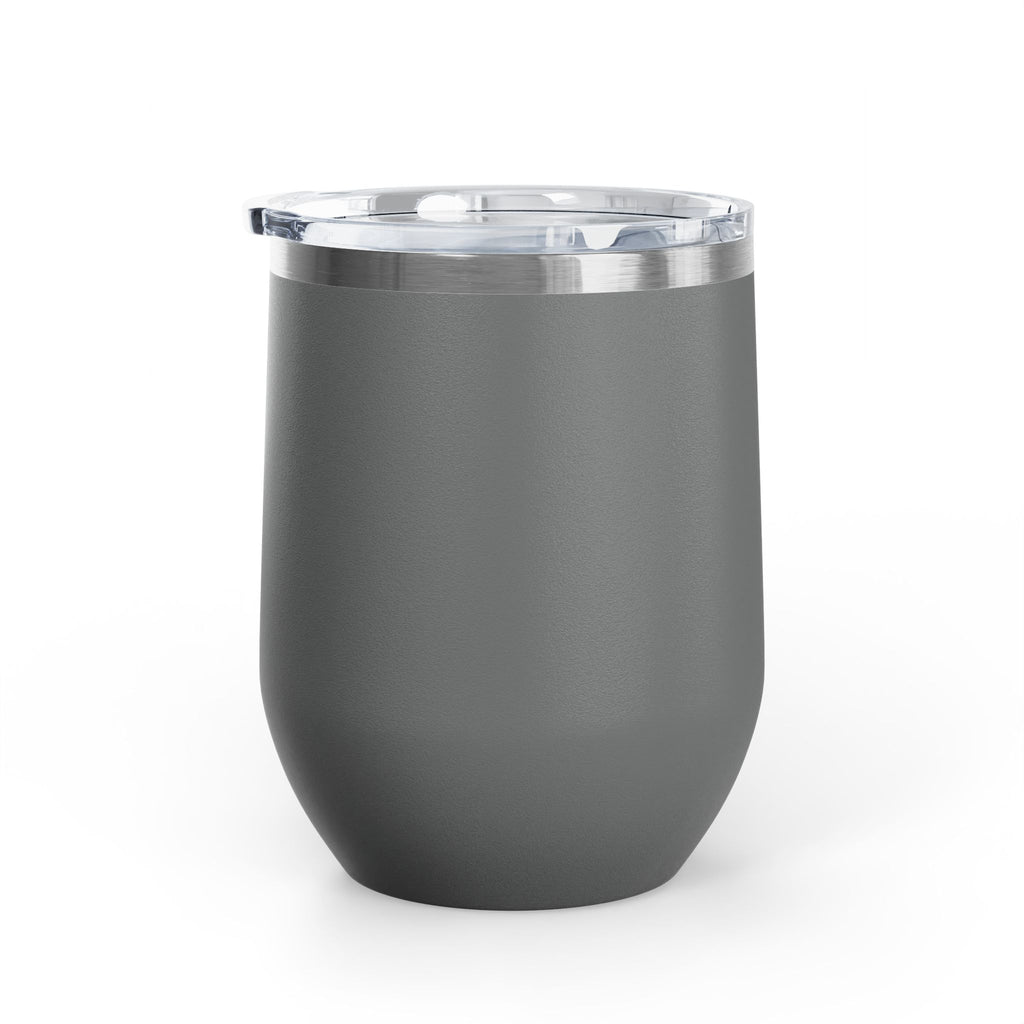 Wine Tumbler - "I Don't Give a Sip" 12oz Insulated Stainless Steel Wine Cup