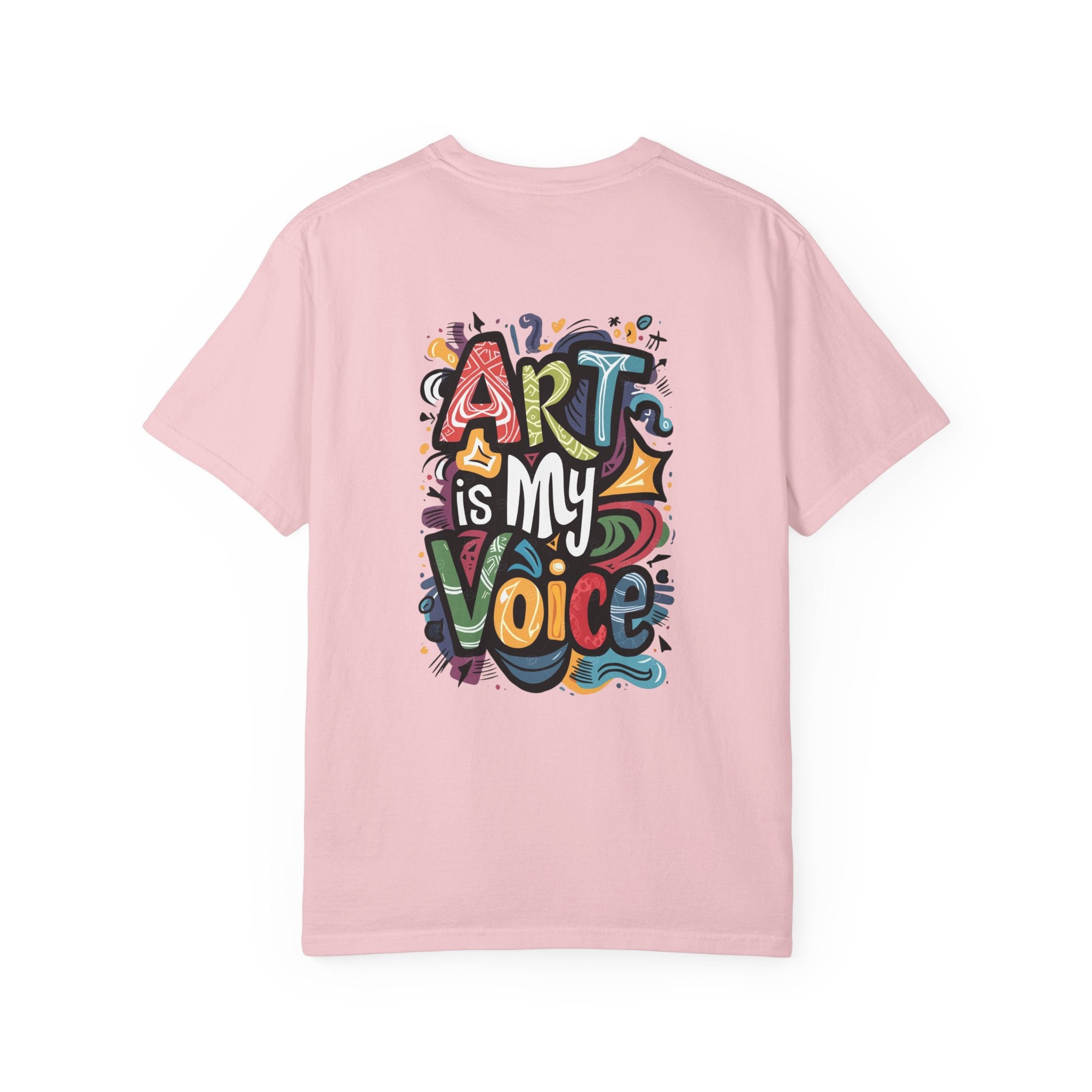 Art Teacher T‑Shirt — "Art is My Voice" Colorful Teacher Shirt