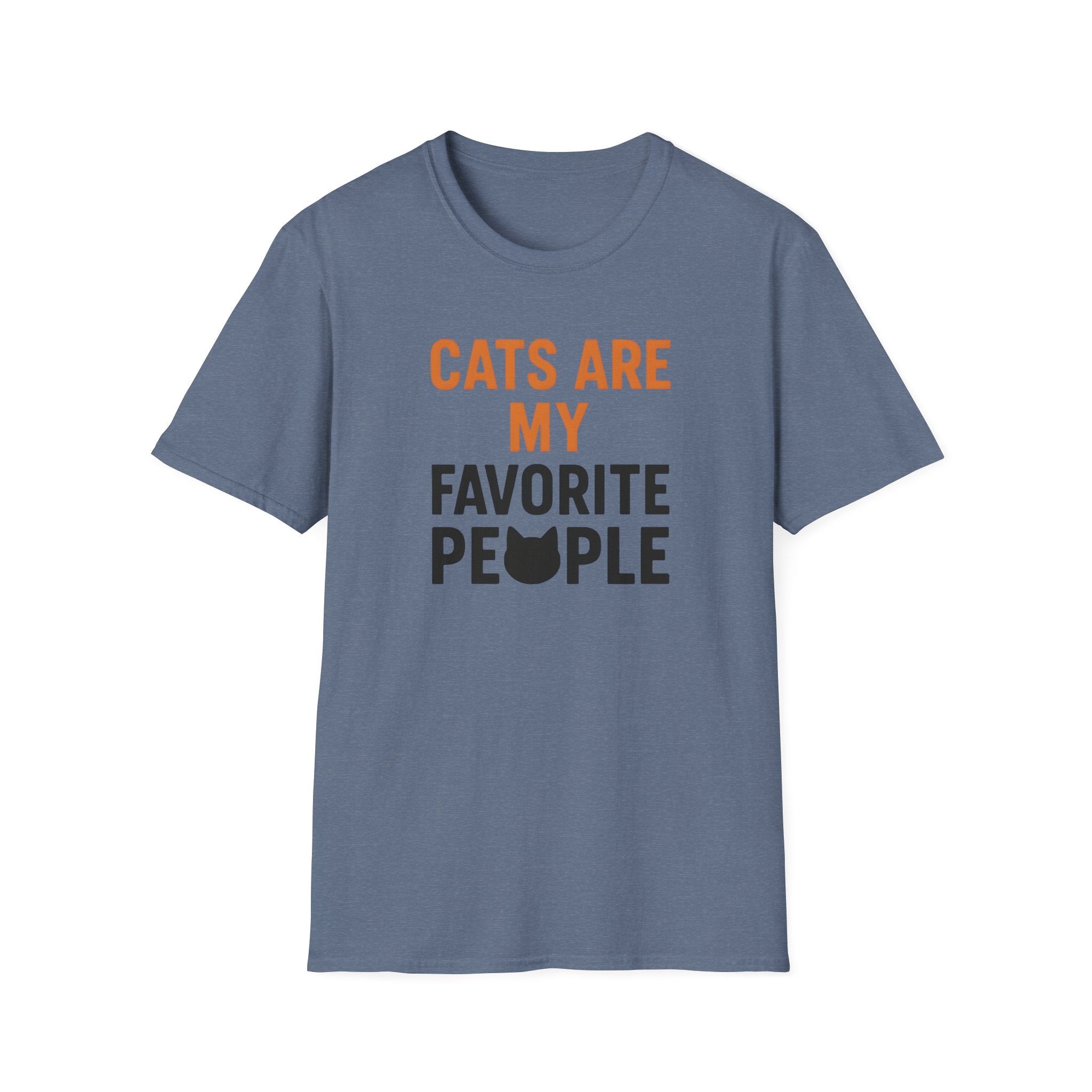 Cats Are My Favorite People T-Shirt — Funny Cat Lover Tee