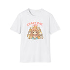 Crazy Cat Lady T-Shirt — Cute Anime Cat Mom Graphic Tee