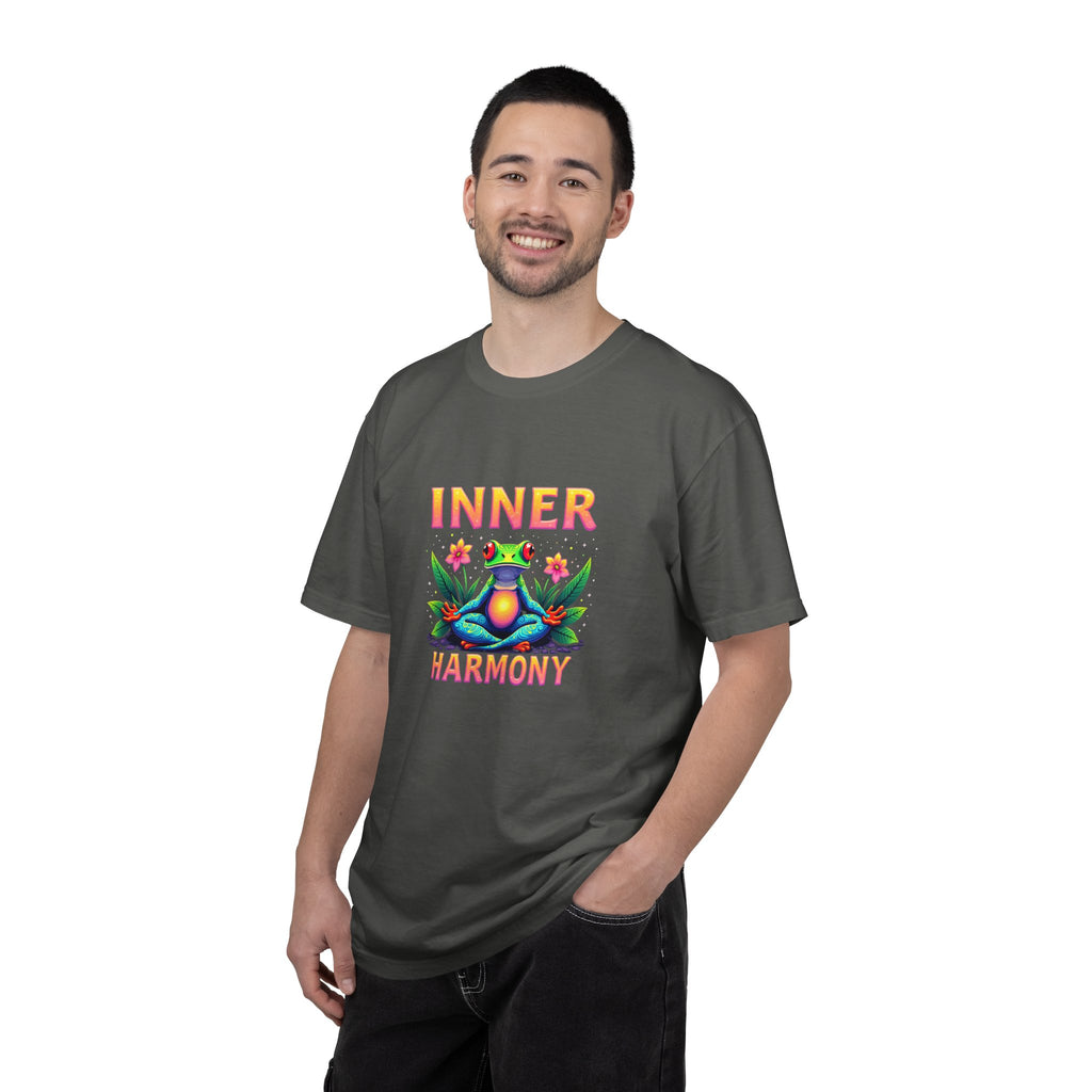 Inner Harmony Frog T-Shirt – Meditation Yoga Graphic Tee