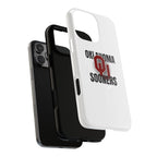 Oklahoma Sooners Tough Magnetic Phone Case — Durable Magnetic Snap-On College iPhone Cover